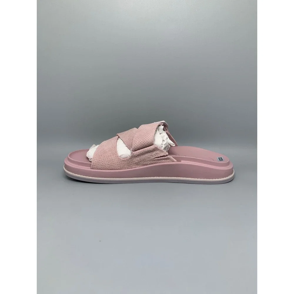 Chaco Townes Slide Pink‎ Suede Sandals JCH109844Z Women's Sz 9